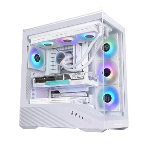 Lian Li Vector V100 White ARGB E-ATX Mid Tower Case