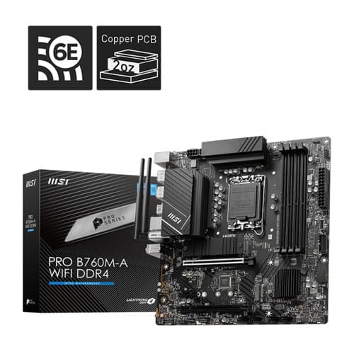 MSI PRO B760M-A WIFI DDR4
