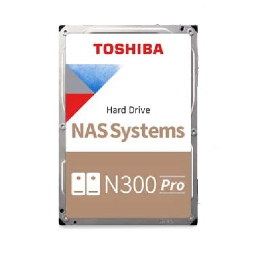 Toshiba N300 Pro 8TB 7200 RPM NAS Hard Drive