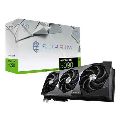 MSI RTX 5090 Suprim SOC 32GB GDDR7 Graphics Card